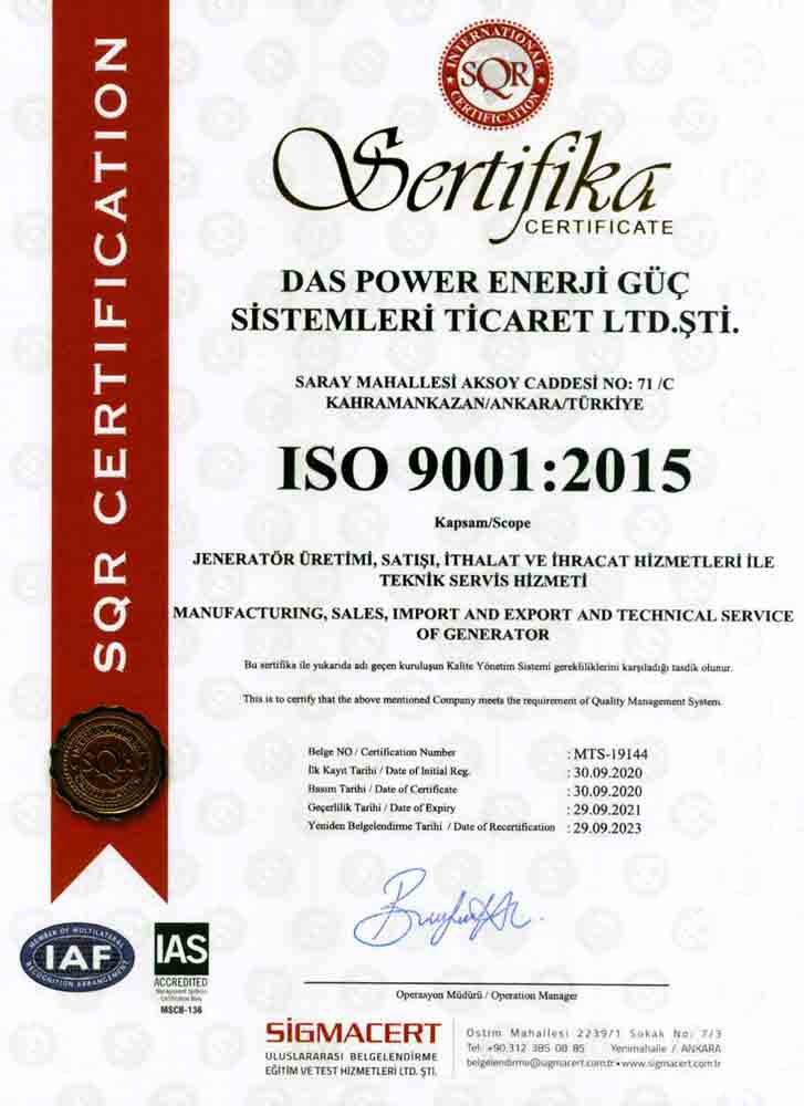 ISO 9001:2015 - Das Power